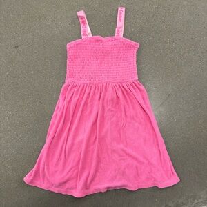 Juicy Couture Pink Terry Cloth Summer Dress Size Medium 8-10